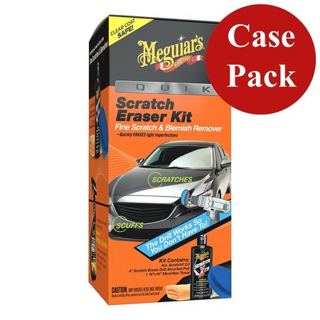 MEGUIARS Meguiar&#39;s Quik Scratch Eraser Kit *Case of 4* G190200CASE